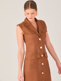 Vestido Largo Bengala Cafe