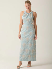 Vestido Largo Fireneze Aqua