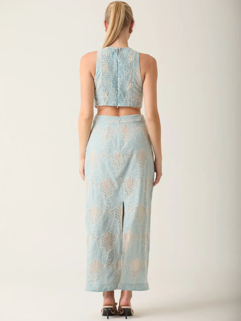 Vestido Largo Fireneze Aqua