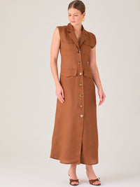 Vestido Largo Bengala Cafe