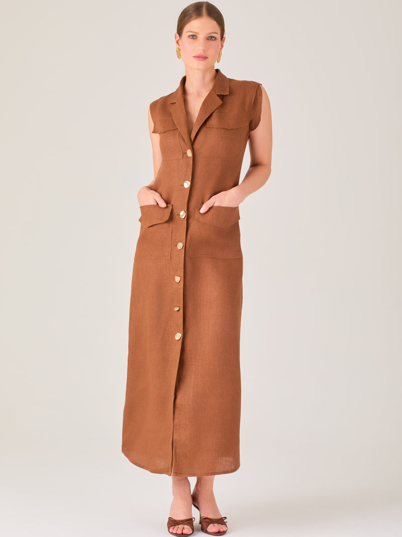 Vestido Largo Bengala Cafe