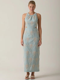 Vestido Largo Fireneze Aqua