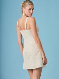 Vestido Corto Prisma Sand