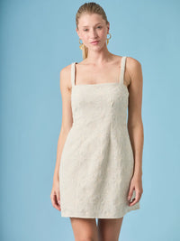 Vestido Corto Prisma Sand