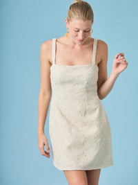 Vestido Corto Prisma Sand