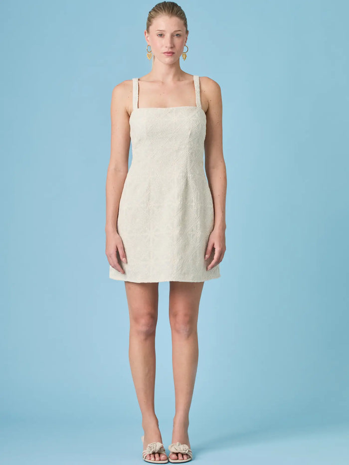 Vestido Corto Prisma Sand