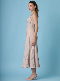 Vestido Largo Fana Habano