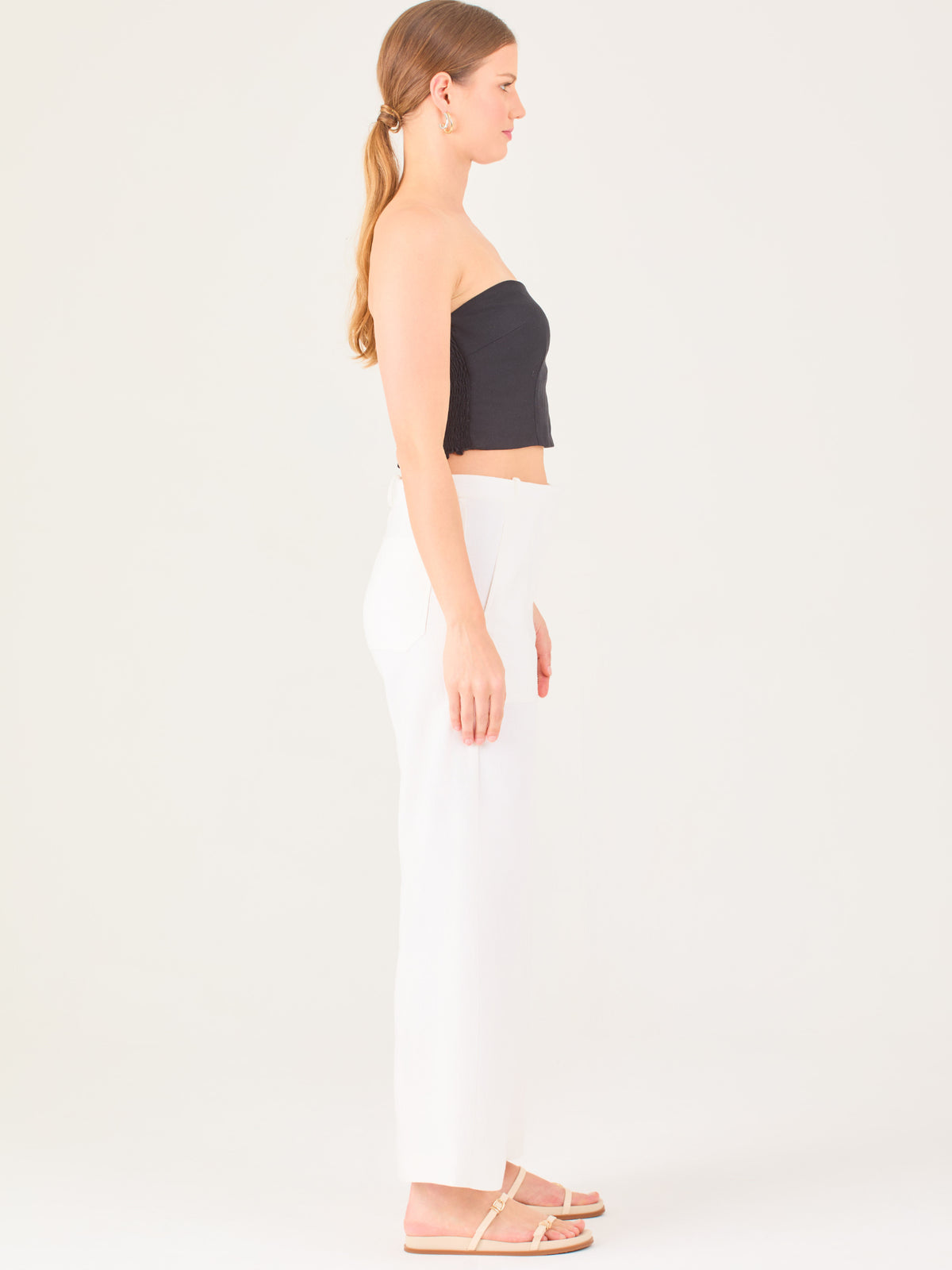 Pantalon Largo Matti Ivory