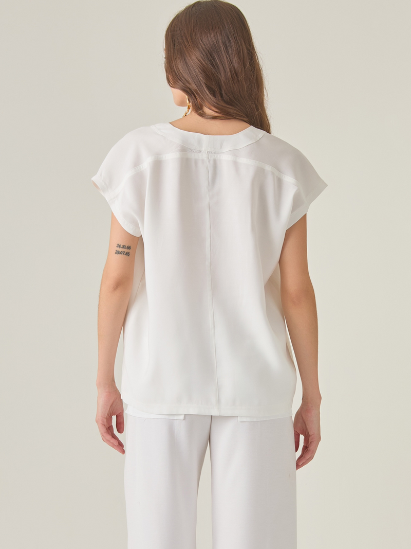 Blusa Zalta Blanco