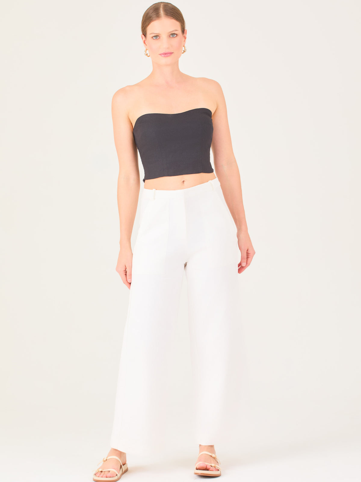Pantalon Largo Matti Ivory