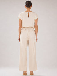 Pantalon Largo Lombardia Crema