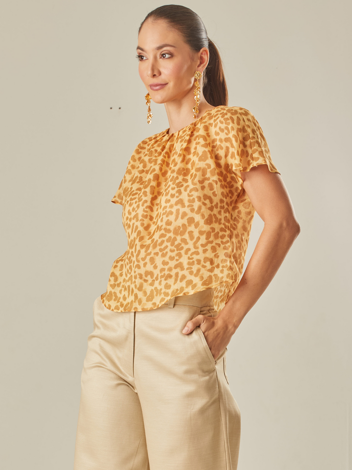 Blusa Sudafrica Amarillo