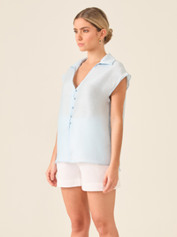 Blusa Balta Azul