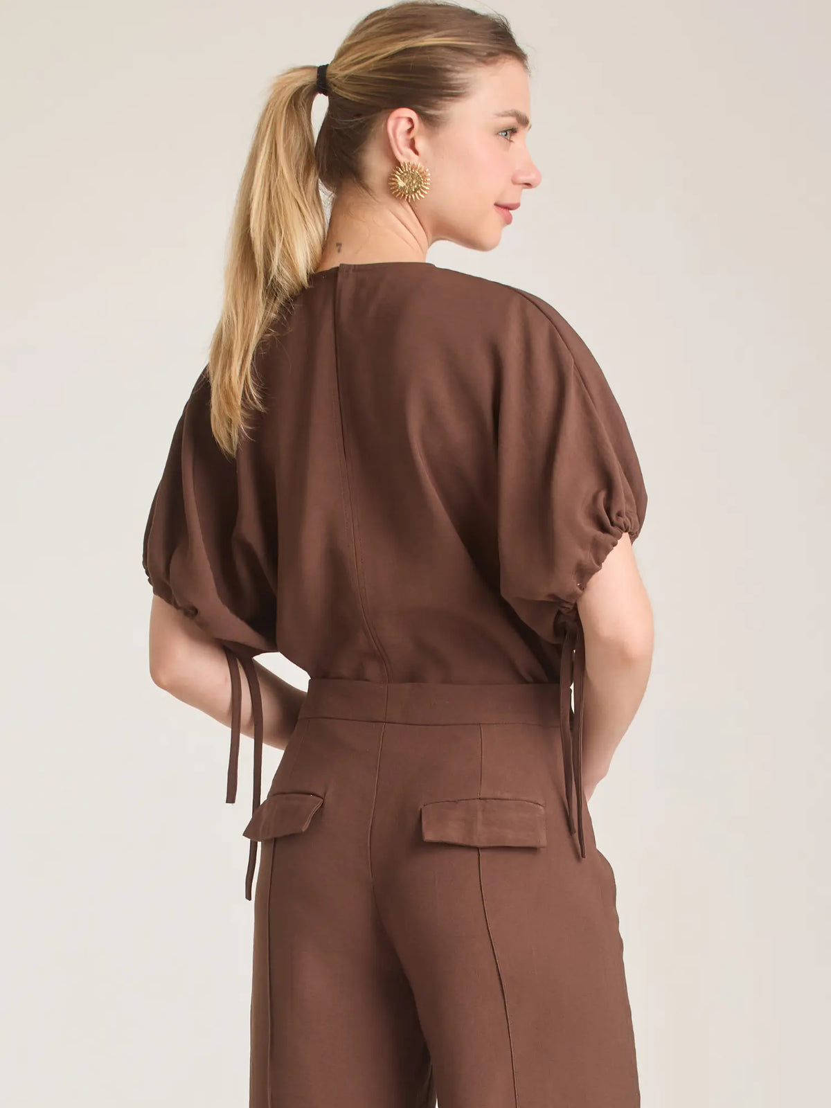 Blusa Calpa Cafe