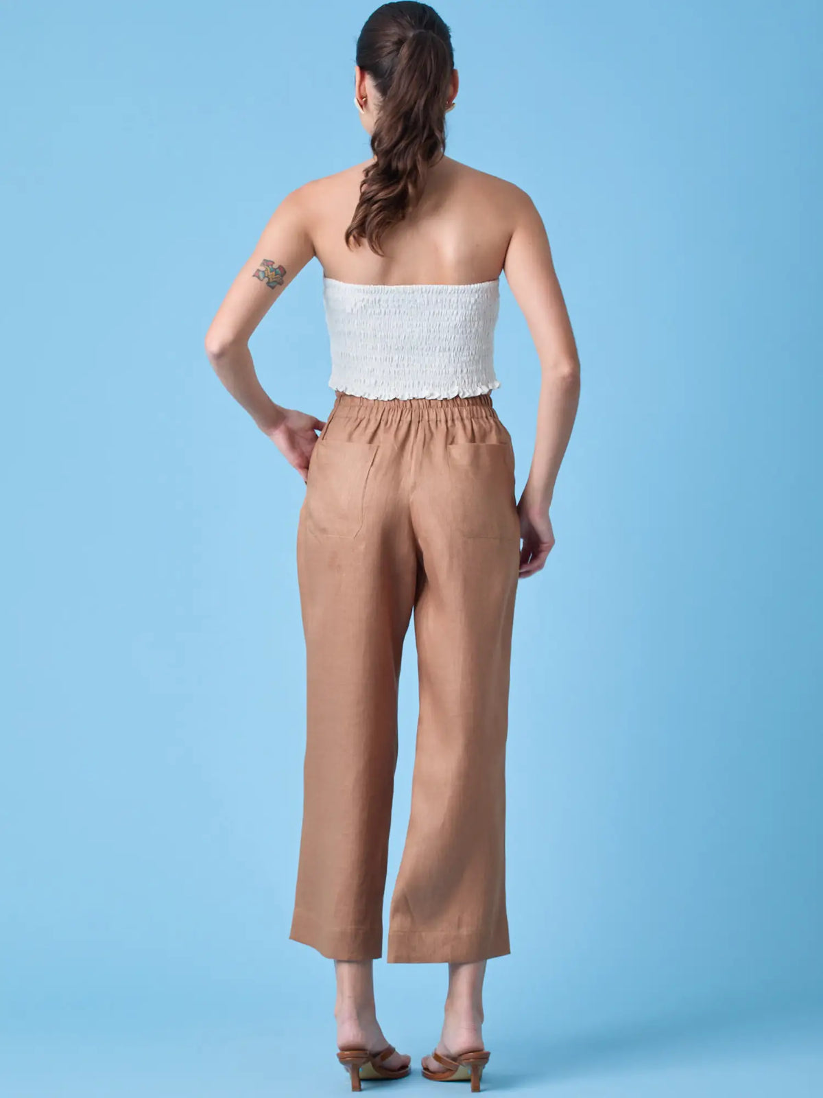 Pantalon Largo Clive Cafe