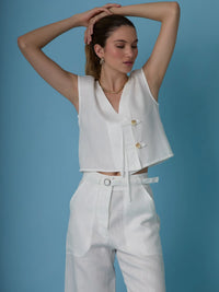 Pantalon Largo Jakob Blanco