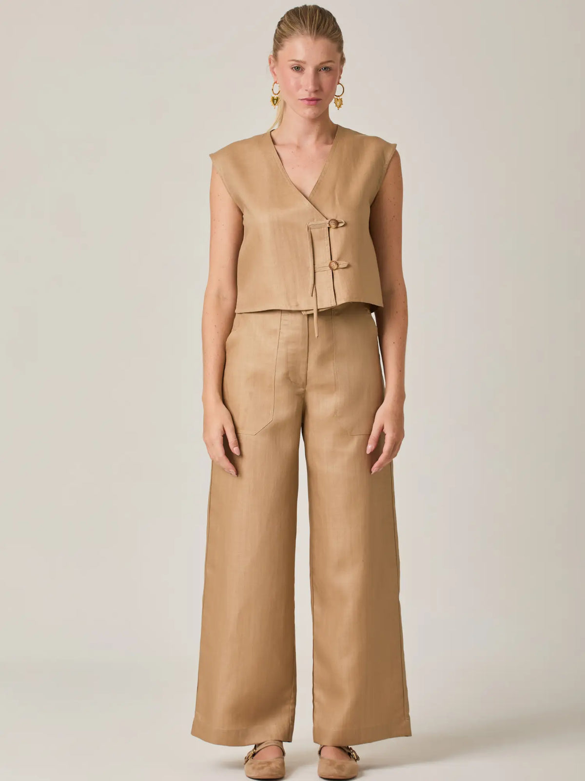 Pantalon Largo Jakob Camel
