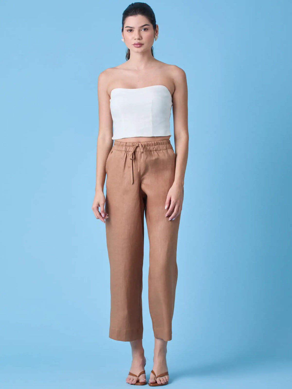 Pantalon Largo Clive Cafe