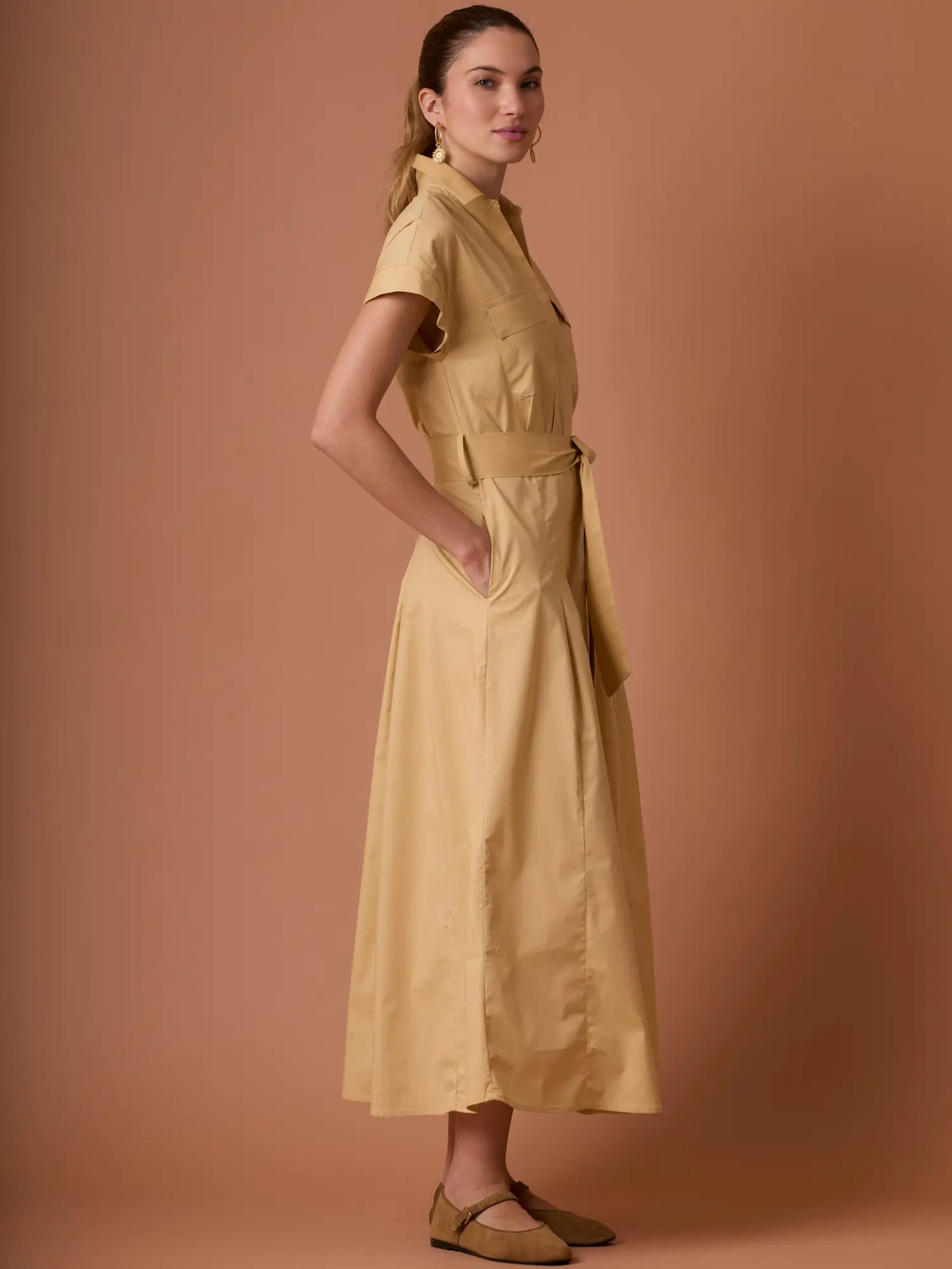 Vestido Largo Verne Gold