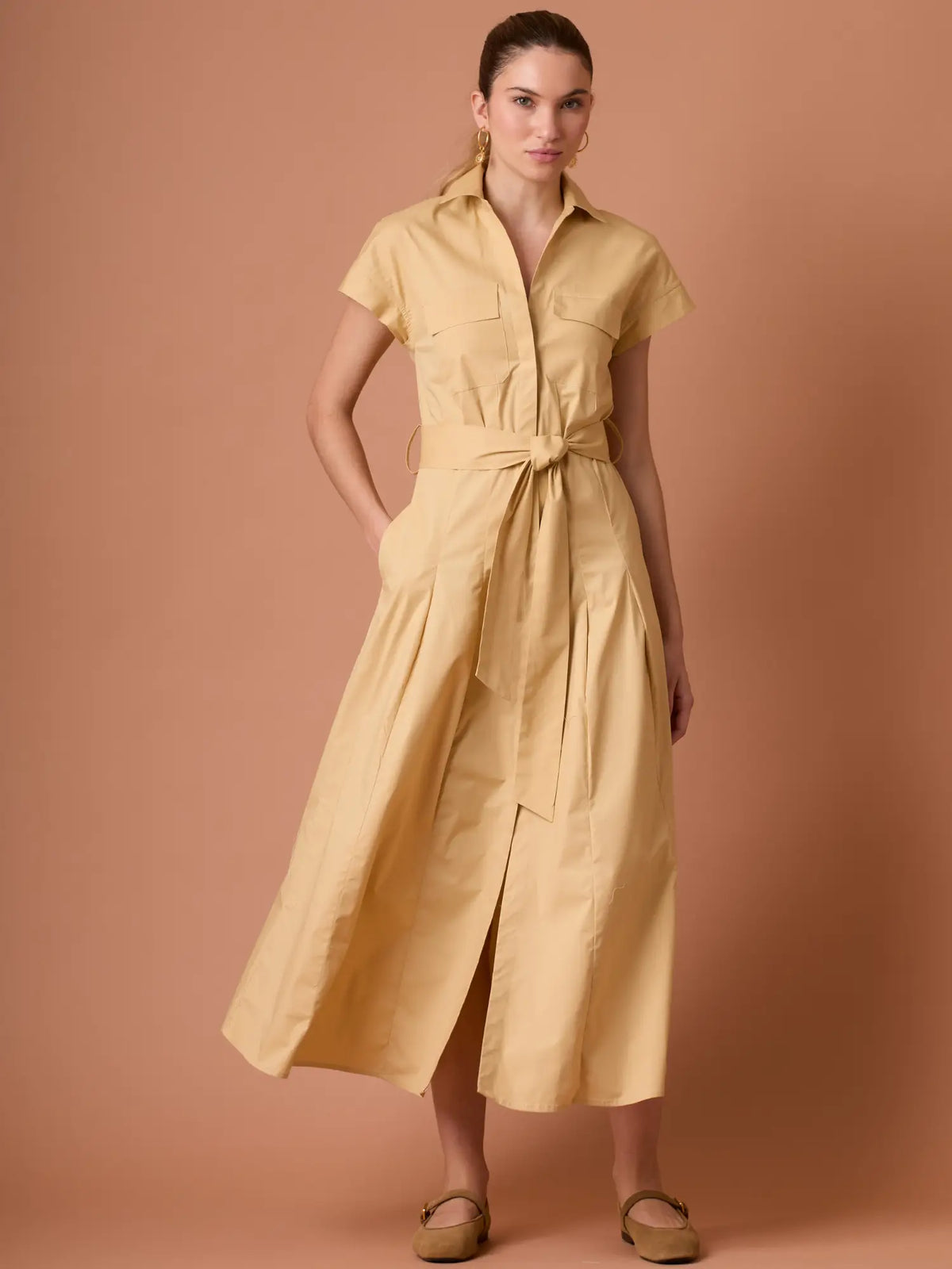 Vestido Largo Verne Gold