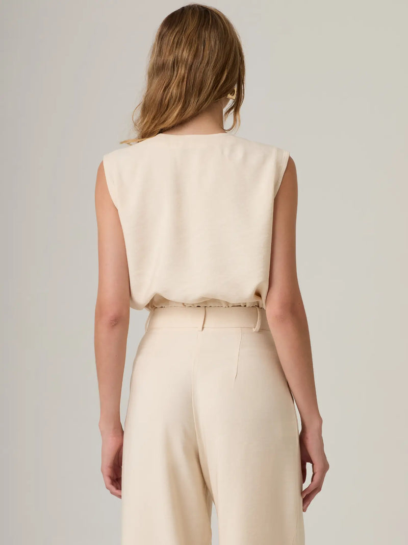 Blusa Ardaza Vainilla