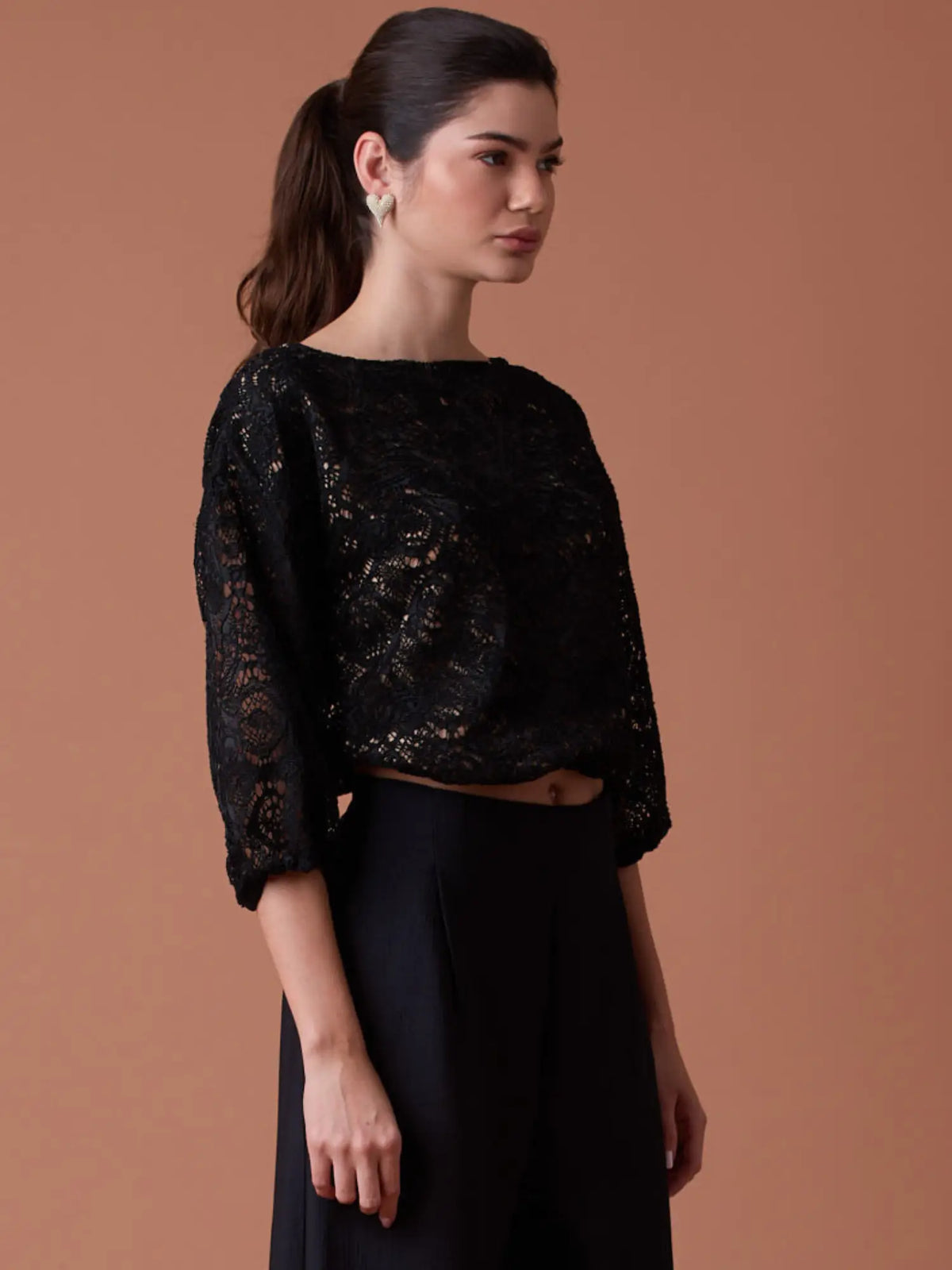 Blusa Rosario Negro