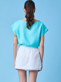 Blusa Saki Aqua