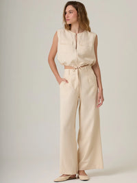 Pantalon Largo Ardaza Vainilla