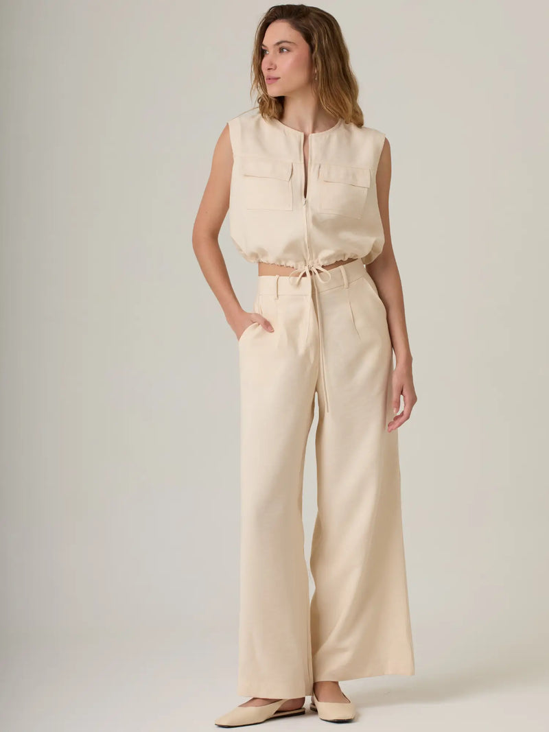 Pantalon Largo Ardaza Vainilla