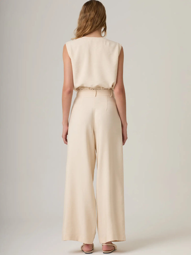 Pantalon Largo Ardaza Vainilla