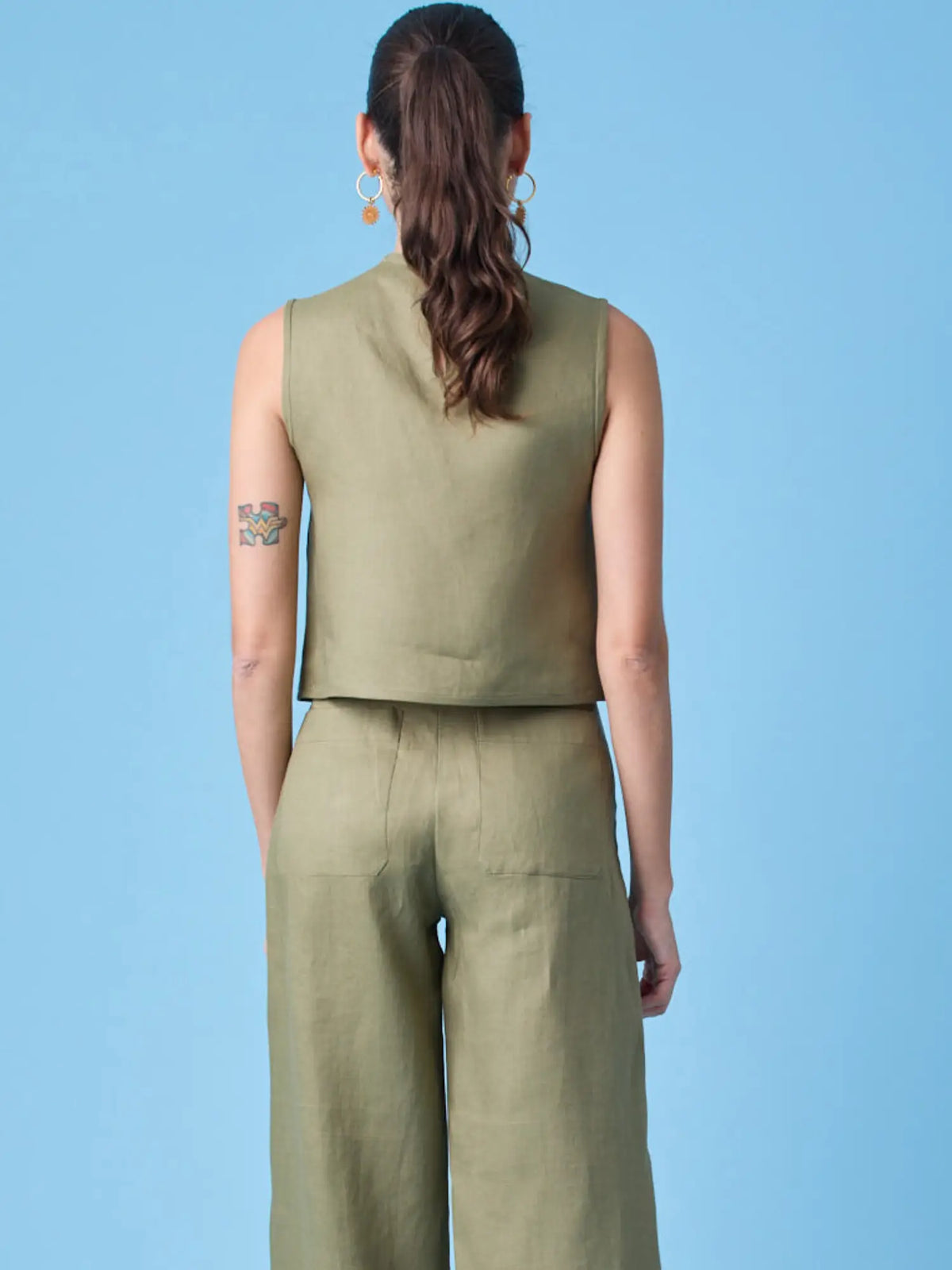 Blusa Aston Olivo