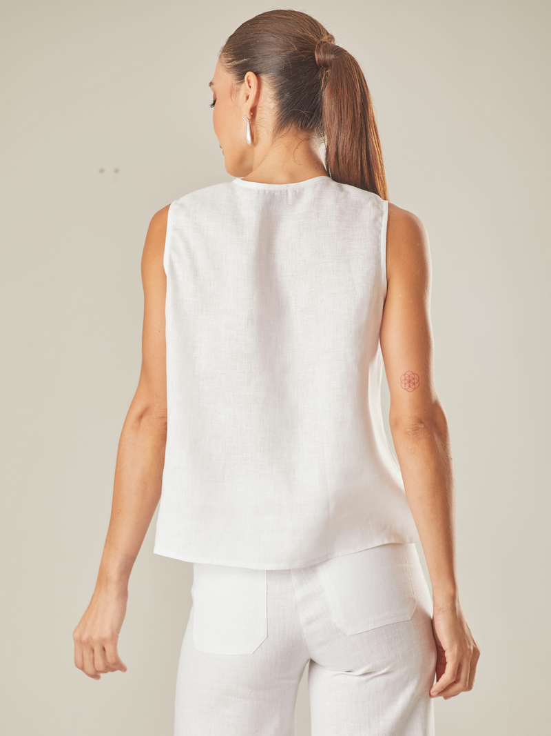 Blusa Antonina Blanco