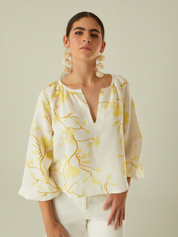 Blusa Bubva Amarillo