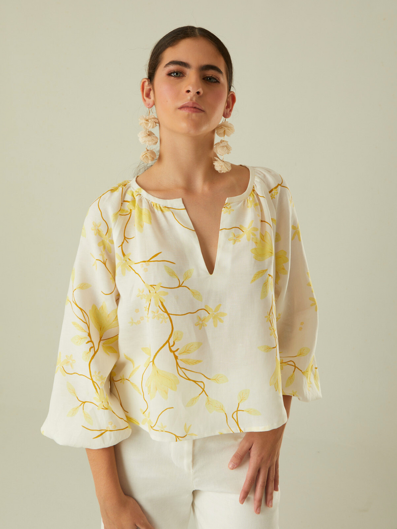 Blusa Bubva Amarillo