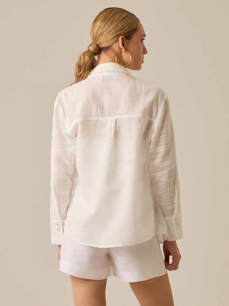 Blusa Umay Blanco Perla