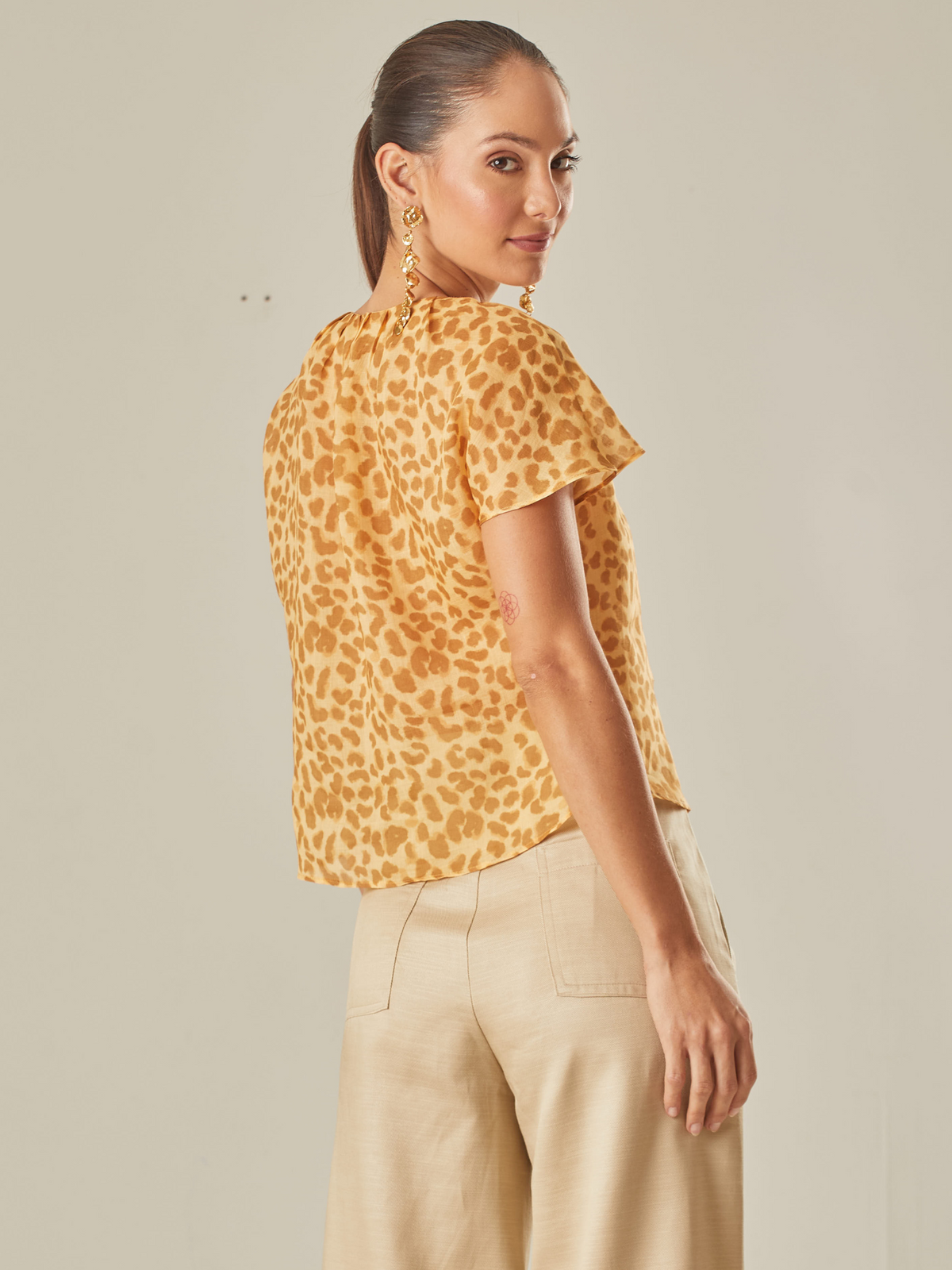 Blusa Sudafrica Amarillo