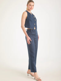 Pantalon Largo Anastasia Navy
