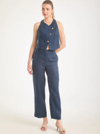 Pantalon Largo Anastasia Navy