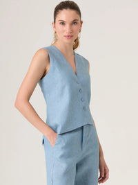 Blusa Barea Baby Blue