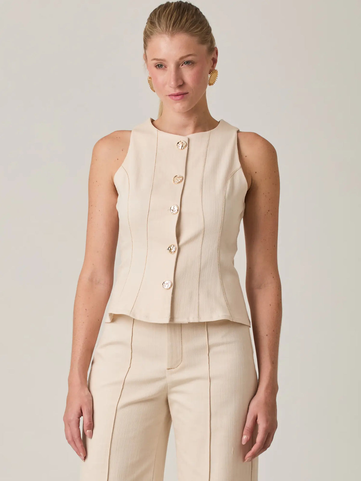 Blusa Distric Sand