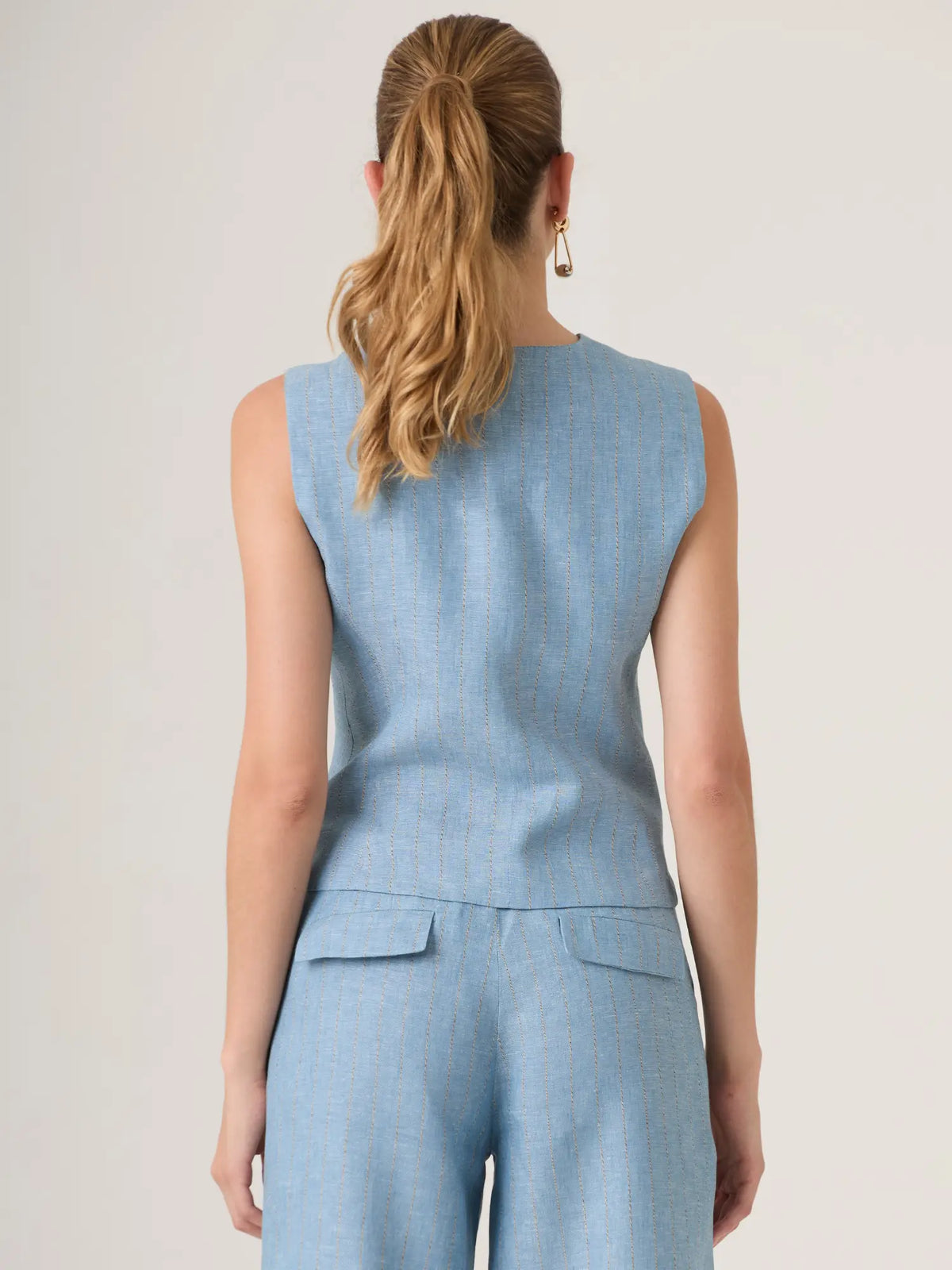 Blusa Barea Baby Blue