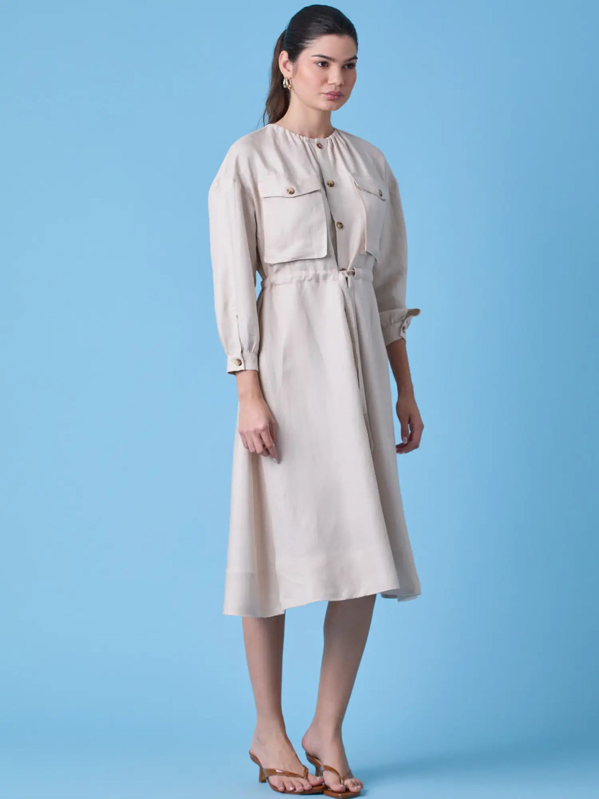 Vestido Largo Amelie Sand