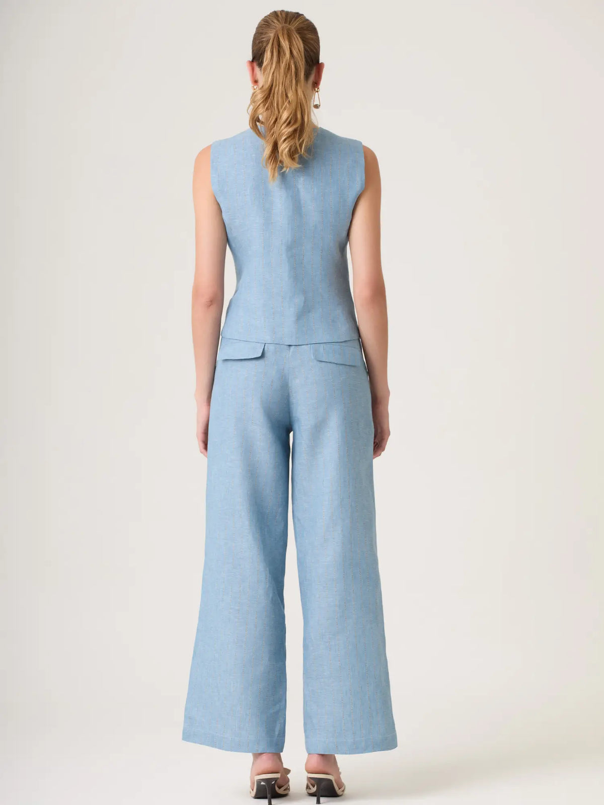 Pantalon Largo Barea Baby Blue