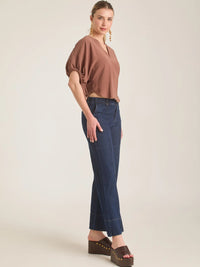 Pantalon Largo Vintage Indigo