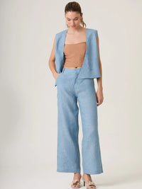 Pantalon Largo Barea Baby Blue