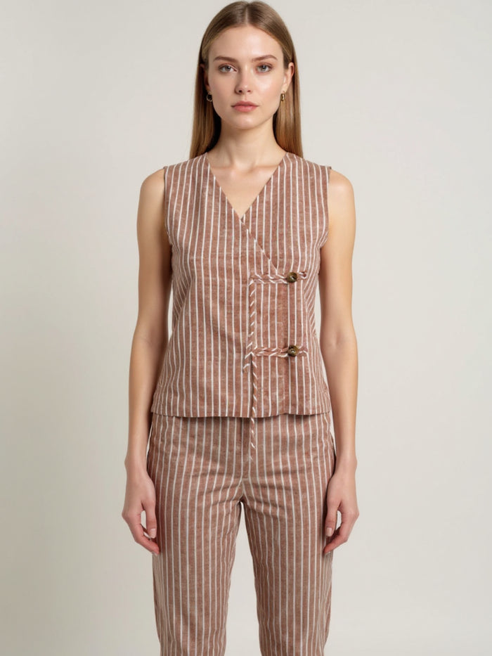 Blusa Oasis Habano