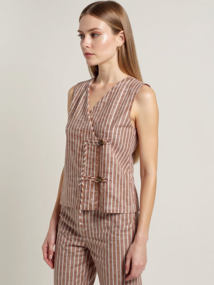 Blusa Oasis Habano