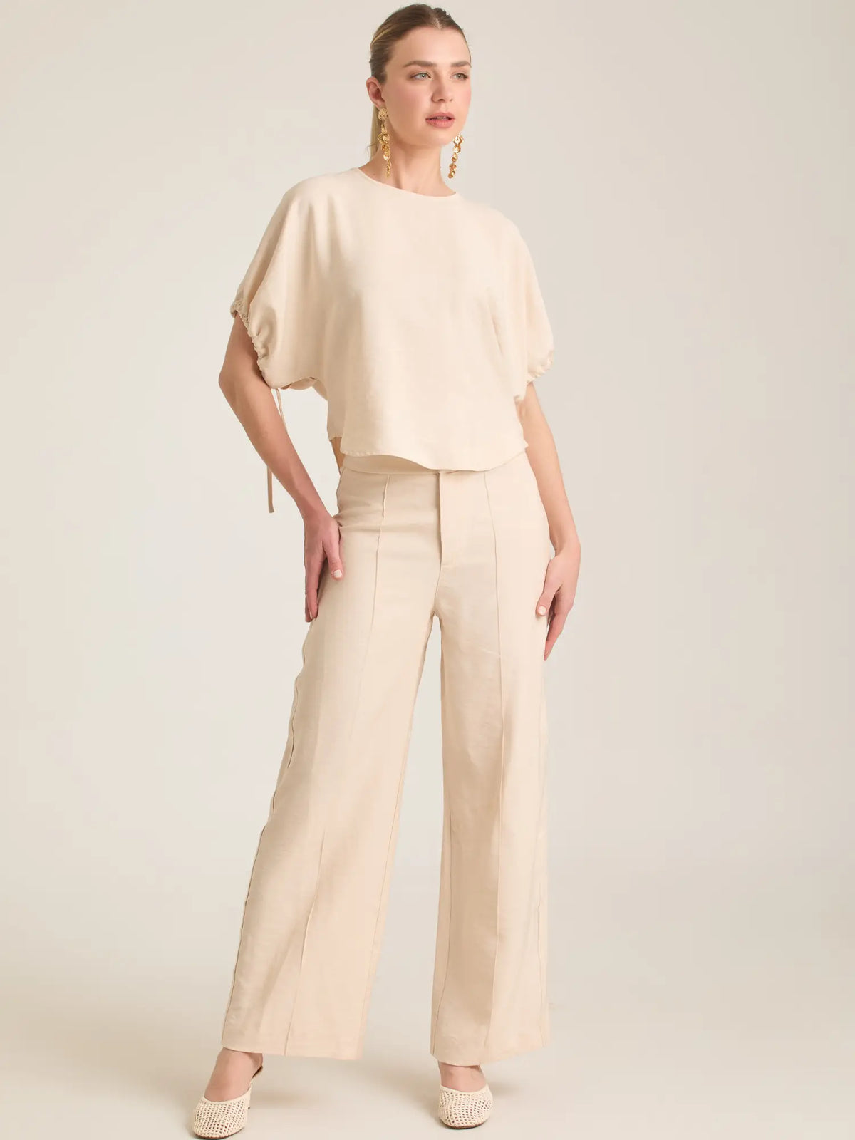 Pantalon Largo Bonaire Vainilla