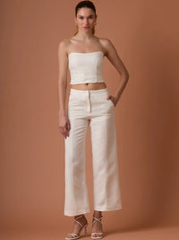 Pantalon Largo Iona Blanco