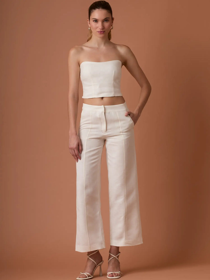 Pantalon Largo Iona Blanco